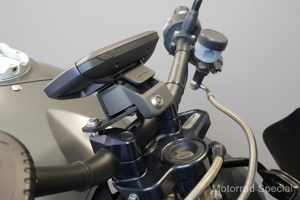 Navihalter BMW K1200R AC-Schnitzer Umbau für TomTom