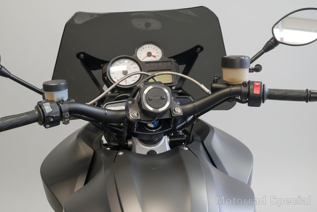 Navihalter BMW K1200R AC-Schnitzer Umbau für TomTom