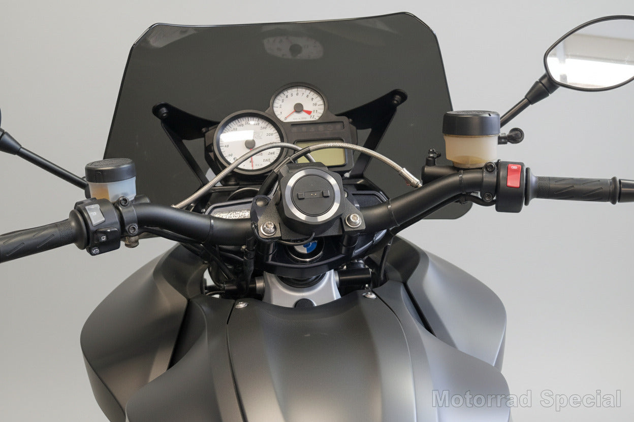 Navihalter BMW K1200R AC-Schnitzer Umbau für TomTom