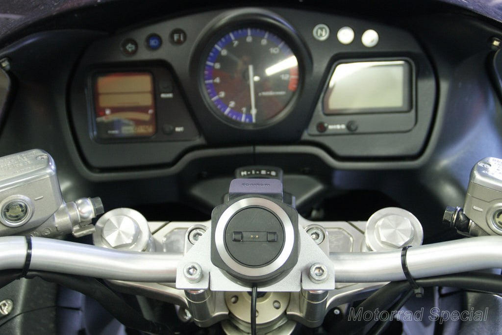 Navihalter Honda CBR1100XX ABM-Umbau für TomTom