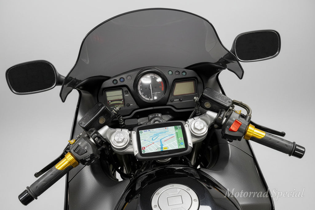 Navihalter CBR1100XX für Garmin XT und TomTom
