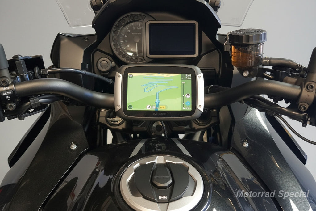 Navihalter Kawasaki Versys 1000 für TomTom 400-550