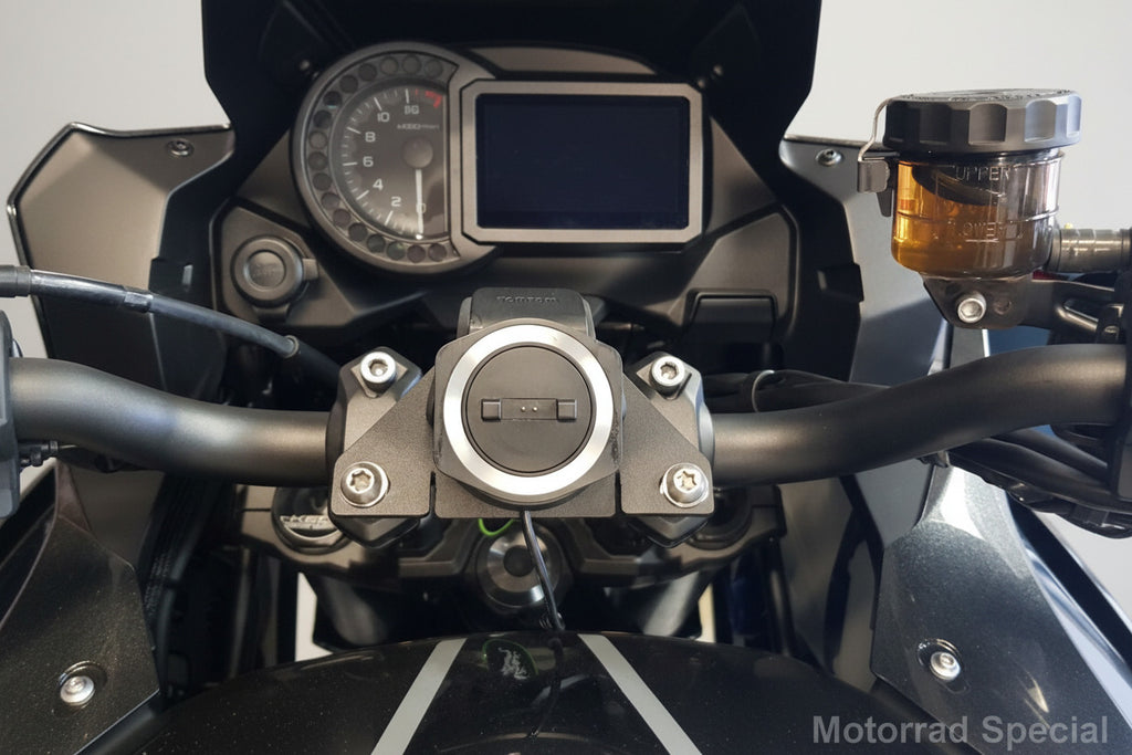 Navihalter Kawasaki Versys 1000 für TomTom 400-550