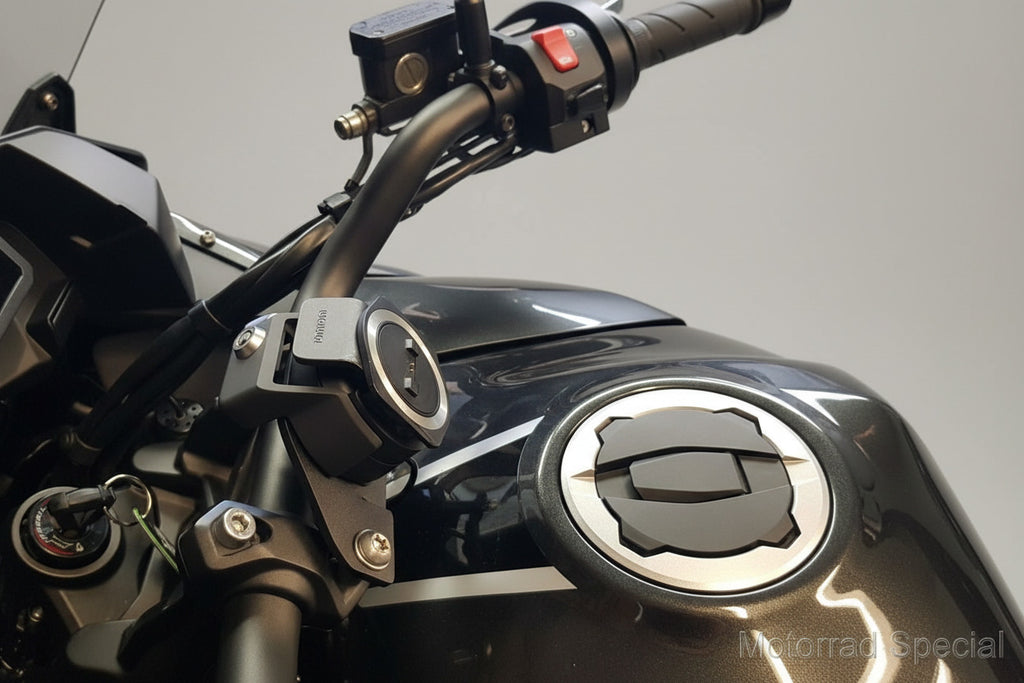 Navihalter Kawasaki Versys 1000 für TomTom 400-550