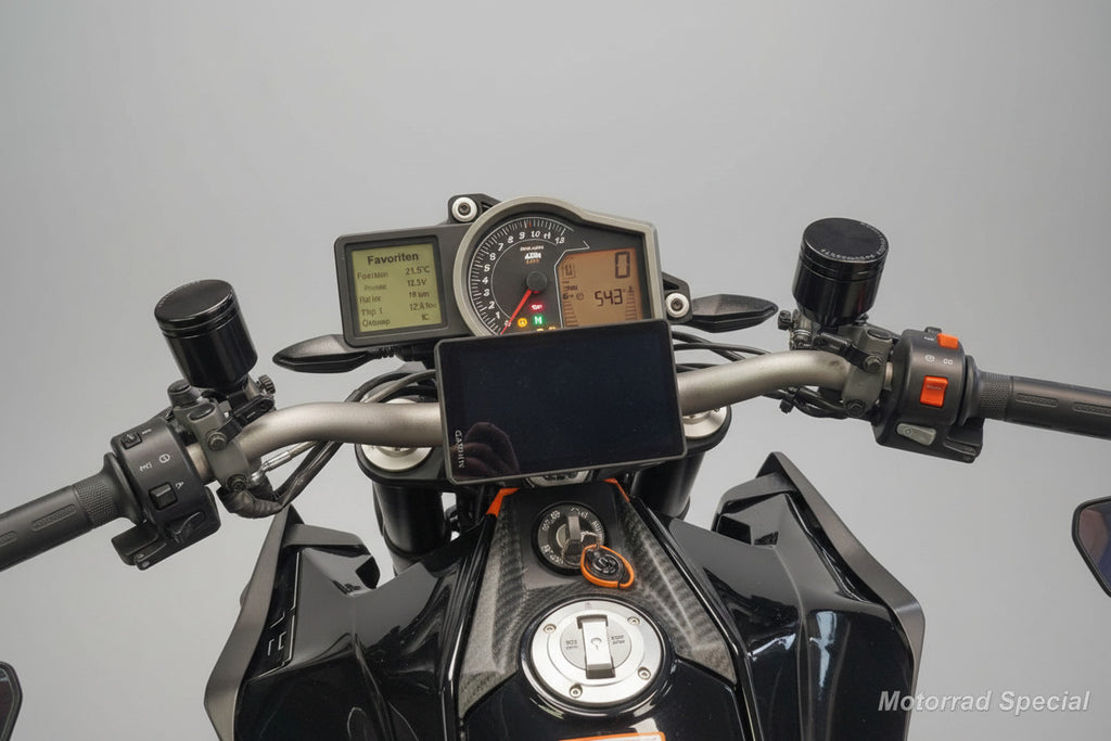 Navihalter KTM Duke 1290 R Garmin XT und TomTom
