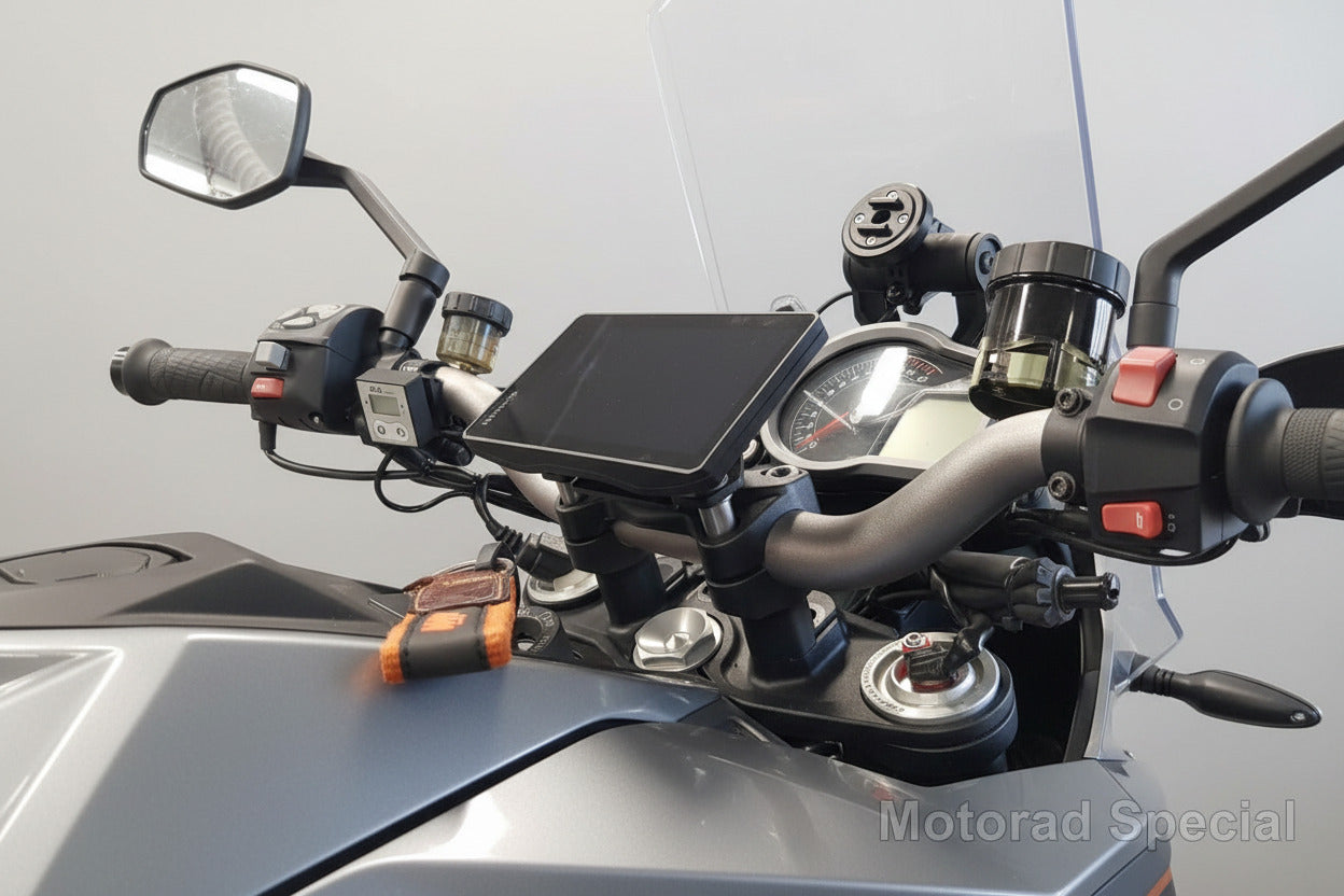 Navihalter KTM SuperDuke 1290 GT Garmin XT und TomTom