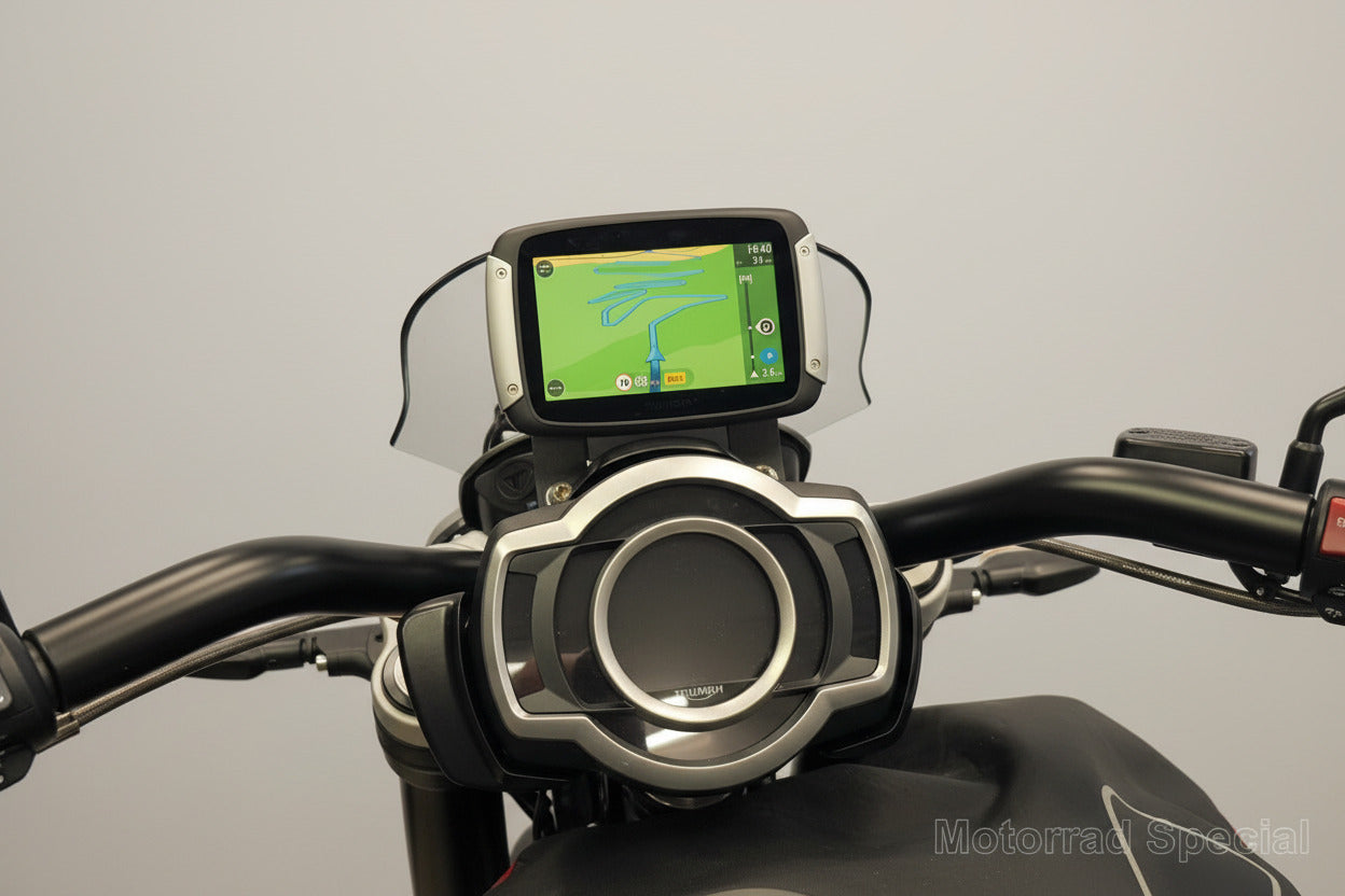 Navihalter Triumph Rocket 3 + GT für TomTom und Garmin XT – Motorrad Special