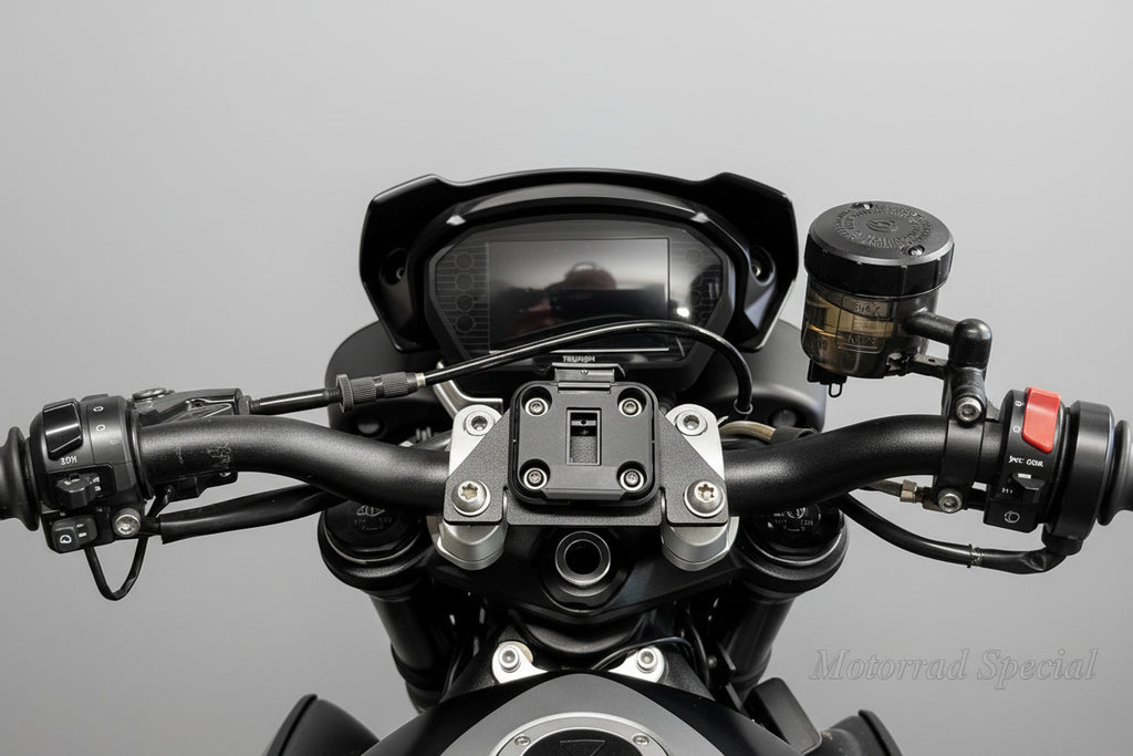 Navihalter Triumph Street Triple 765 RS für Garmin XT und TomTom