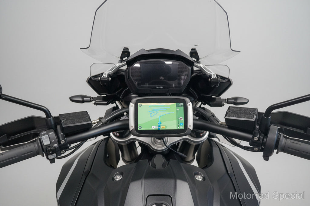Navihalter Triumph Tiger 1200 Desert für Garmin XT und TomTom