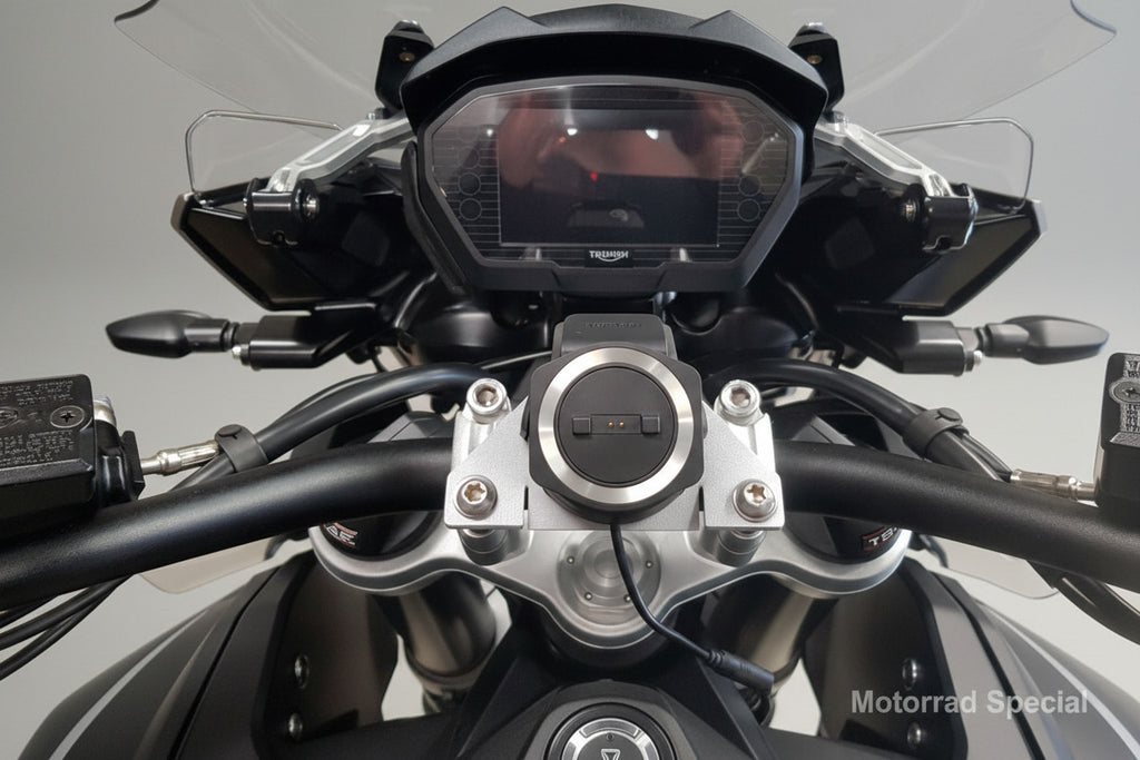 Navihalter Triumph Tiger 1200 Desert für Garmin XT und TomTom