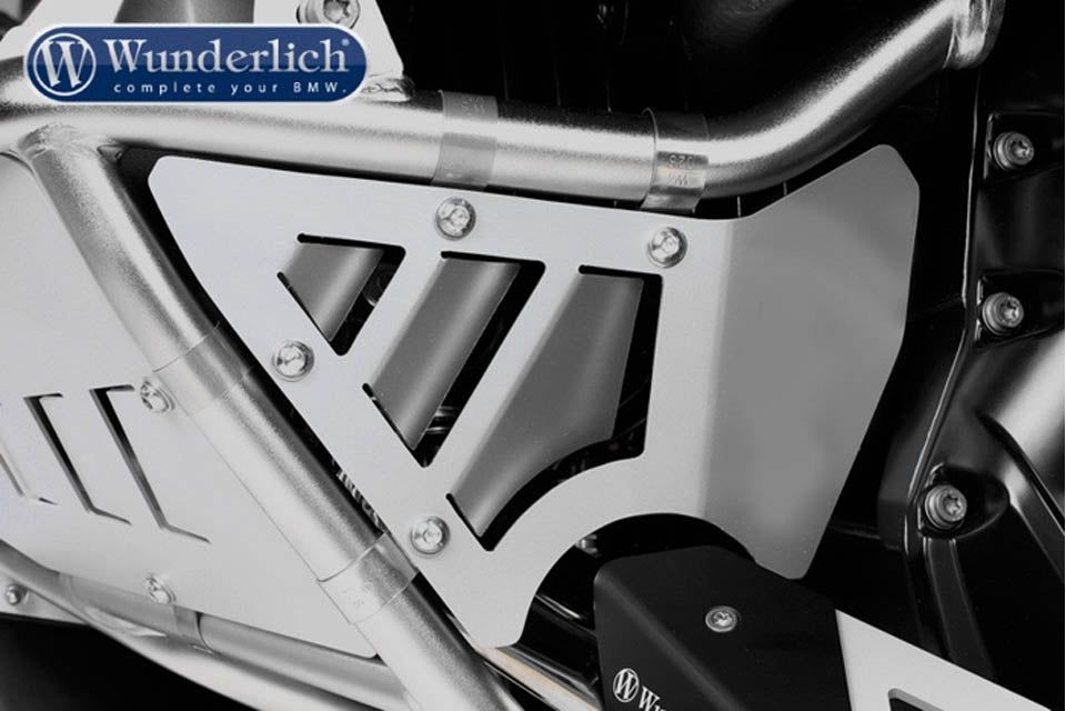 Wunderlich Steinschlagschutz silber ür BMW R1200GS LC und Adventure mit originalen Motorschutzbügeln
