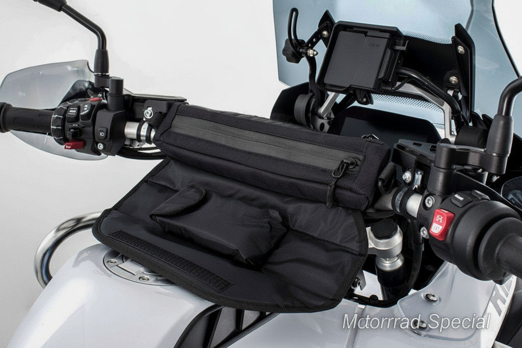 Wunderlich Motorrad Lenkertasche mit Sichtfach für Smartphone und praktischem Stauraum