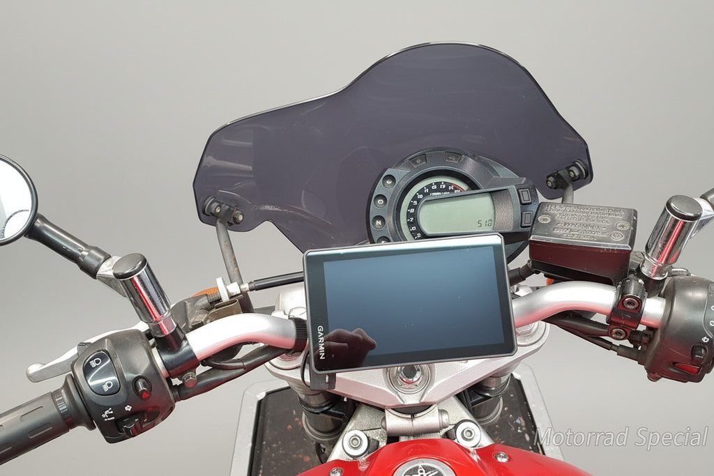Navihalter Yamaha FZ6 für Garmin XT und TomTom