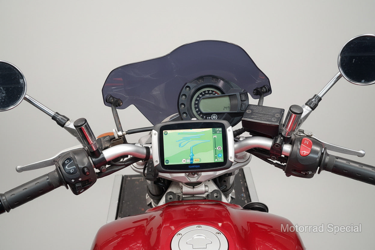 Navihalter Yamaha FZ6 für Garmin XT und TomTom