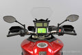 Yamaha MT-09 Tracer Navigationshalterung für TomTom, zentral montierter Navihalter am Lenker, optimale Positionierung mit guter Sicht auf Navigation und Armatur.